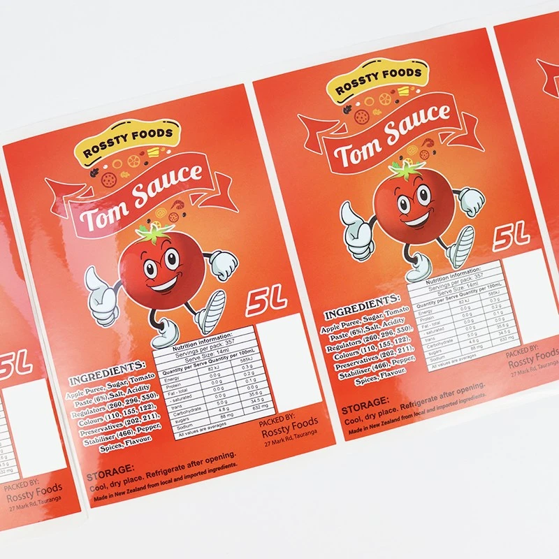 Custom Printed PVC / PE Static Cling Sticker Roll for Packaging & Labeling factory