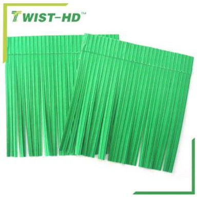 갱에 종이 트위스트 넥타이