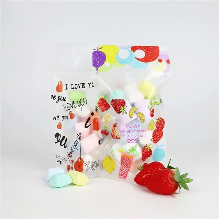 Fresh Fruits Plastic Self-lock Bags