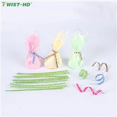 종이 빵 트위스트 넥타이