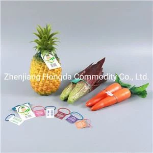 레이블이 있는 트위스트 타이