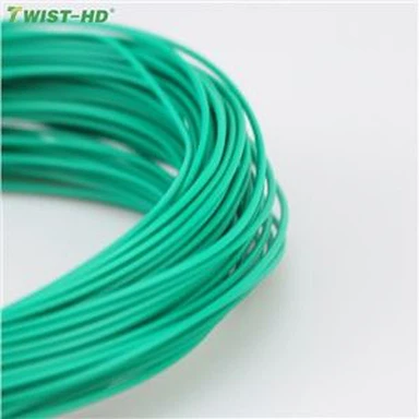 녹색 Pvc 플라스틱 코팅 정원 지점 고정 및 와이어로 묶어