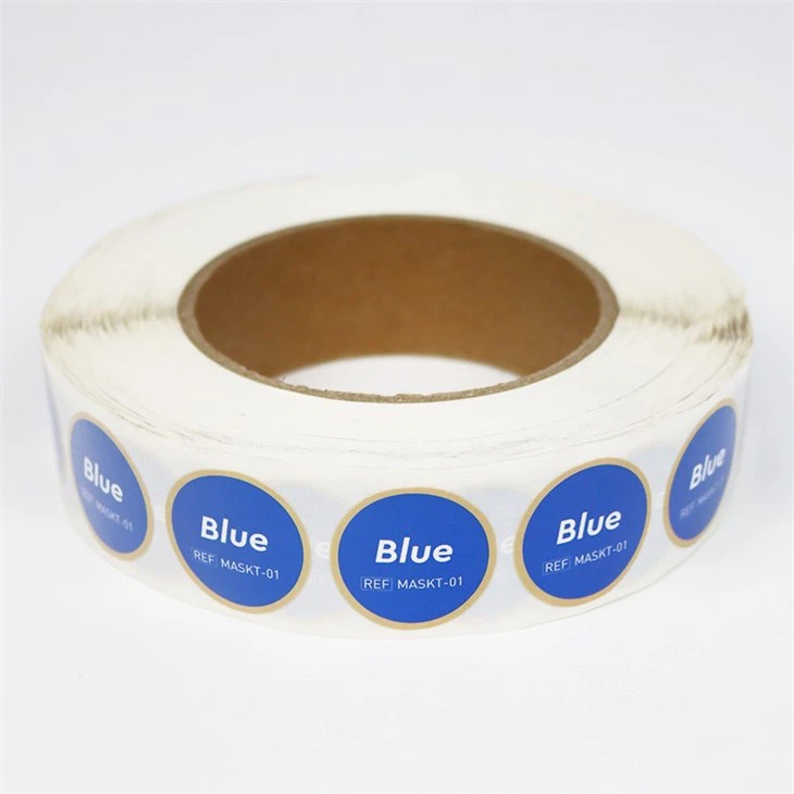 Wholesale Round Roll PET Label Custom Waterproof Self-adhesive Multi Layer Sticker Printing